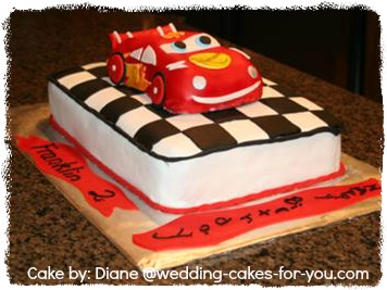 The Cars themed fondant Cake for... - Jec's Ovenly Cakes | Facebook